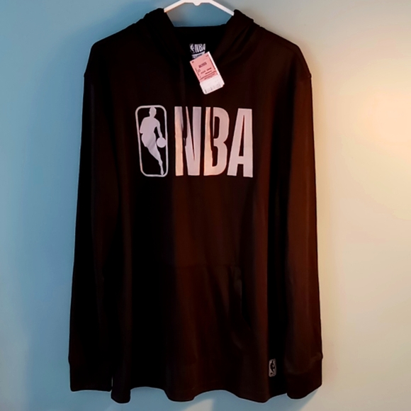 NBA Other - New Official NBA Logo Hoodie Size L 100% Polyester